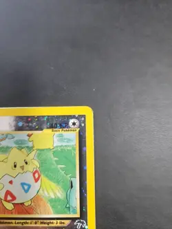 Pokemon TCG Togepi Southern Islands 4/18 Reverse Holo Card LP - Image 4