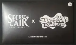 MTG Secret Lair SpongeBob SquarePants Lands Under the Sea - Non-Foil SEALED - Image 1