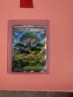 Forest of Vitality Trainer 109/088 Ultra Rare Perfect Order Pokemon Near Mint - Image 1