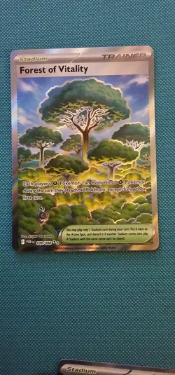 Pokemon Forest of Vitality 109/088 Me03: Perfect Order Holo Ultra Rare - Image 1