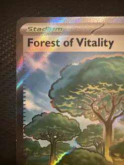 Forest of Vitality 109/088 Full Art Ultra Rare Pokemon TCG Perfect Order - Image 2