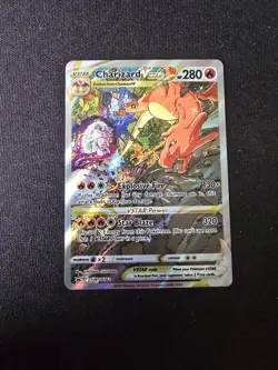 Pokemon TCG Charizard VSTAR SWSH262 Black Star Promo Card - Image 1