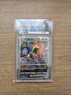 Ace 9 Charizard VSTAR SWSH262 Black Star Promo Pokemon TCG Ultra Premium 2022 - Image 1