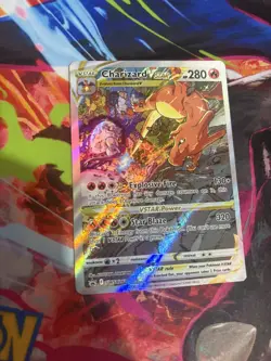 Pokemon TCG Charizard Vstar Sword & Shield Swsh262 Holo Promo - Image 1