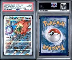 2022 Pokemon TCG Charizard VSTAR SWSH262 Holo Sword & Shield Promo PSA 8 - Image 3