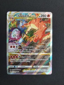 Pokemon TCG Charizard VSTAR SWSH262 Promo. Full Art Card. Mint Condition. - Image 1