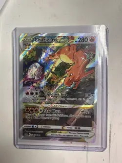 Pokemon TCG Charizard Vstar Sword & Shield Swsh262 Holo Promo - Image 1