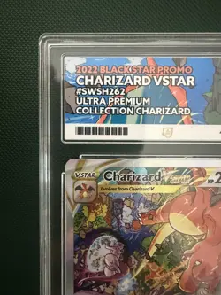 Pokemon TCG Charizard VSTAR SWSH262 Promo – ACE Grade 9 (English) - Image 3