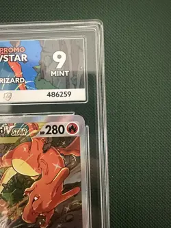 Pokemon TCG Charizard VSTAR SWSH262 Promo – ACE Grade 9 (English) - Image 5
