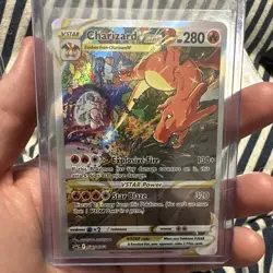 Pokemon TCG Charizard VSTAR SWSH262 SWSH Promo Holo ENG 280HP Oshiyama - Image 1