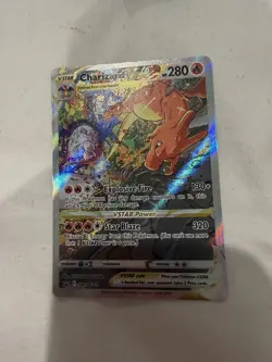 Pokemon TCG Charizard Vstar Sword & Shield Swsh262 Holo Promo - Image 1