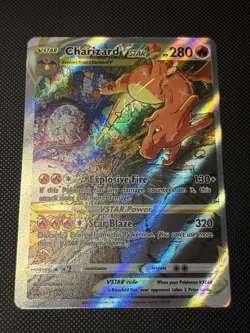 Pokemon TCG Charizard VSTAR SWSH262 Black Star Promo NM - Image 1