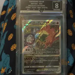 Pokemon TCG GetGraded 8 2022 Charizard VSTAR SWSH262 Promo Holo ENG - Image 1