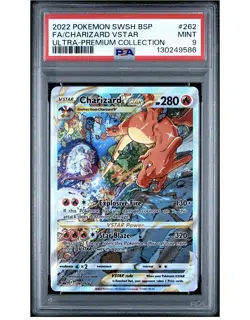 Pokemon TCG Charizard VSTAR Promo SWSH262 PSA 9 Mint Condition - Image 1