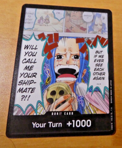 ONE PIECE AWAKENING OF THE NEW ERA ENGLISH CARD HOLO GAME CARTE OP04 DON EN NEUF - Image 1