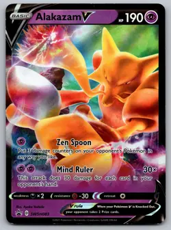 Alakazam V Holo Promo SWSH: Sword & Shield Promo Cards SWSH083 NM - Image 1