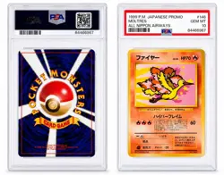 Pokemon Card Moltres ANA Airlines Promo 1999 Japanese #146 PSA 10 GEM MT Rare - Image 1