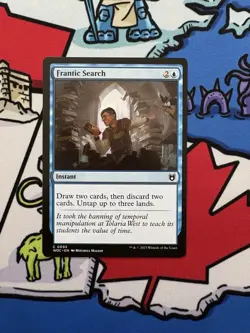 Frantic Search x1 Mtg Wilds of Eldraine Commander - Image 1