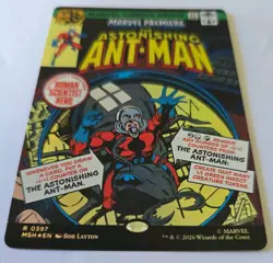 The Astonishing Ant-Man (Borderless) Marvel Super Heroes Foil NM MTG - Image 3