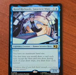 Magic: The Gathering Reed Richards, Smartest Man Rare Foil Eng 0636 Marvel - Image 1