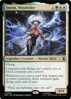 Storm, Windrider R Marvel Super Heroes 230 NM - Image 1
