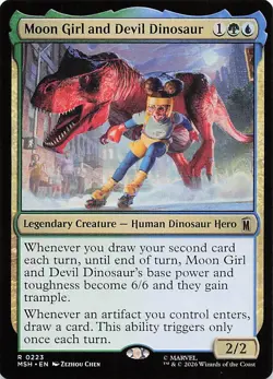 Moon Girl and Devil Dinosaur R Marvel Super Heroes 223 NM - Image 1