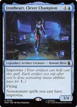 Ironheart, Clever Champion R Marvel Super Heroes 60 NM - Image 1
