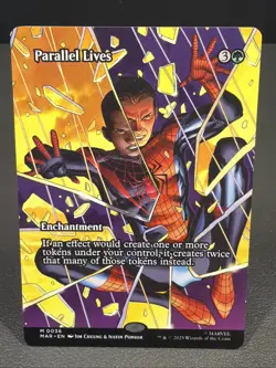 MTG Marvel's Spider-Man #36 Parallel Lives Borderless (Non-Foil) - Image 1