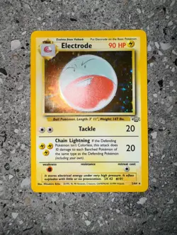 Pokemon TCG Cards Electrode 2/64 Jungle Holo Rare EXC-NM - Image 3