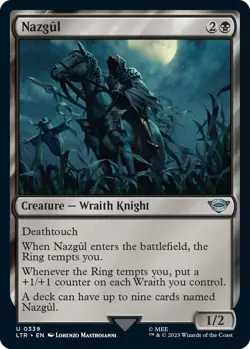 NM - Nazgul (0339) [LTR - 339] Universes Beyond: The Lord of the Rings: Tales... - Image 1