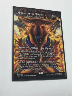 Splinter Of The Shadows - TMNT - Near Mint - MTG - Image 1