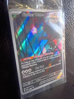Flutter Mane 097 Sv: Scarlet & Violet Promo Cards Holo NM SEALED excellent - Image 3