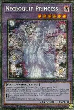 Necroquip Princess BLMM-EN146 Starlight Rare 1st Edition YuGiOh TCG Card - Image 1