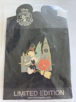 Disney Pin Trading Pin Tinker Bell Halloween LE100 LE 100 NEW On Card MINT v79 - Image 4