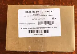 Pokemon TCG Team Rocket Tin FACTORY SEALED CASE (6 tins) Brand New - Image 1