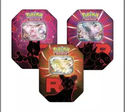 Pokemon TCG Team Rocket Tin FACTORY SEALED CASE (6 tins) Brand New - Image 4