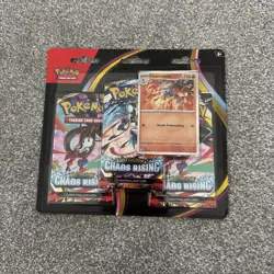 Pokemon TCG Chaos Rising 3 Pack Blister (Charmeleon) Brand New and Sealed! - Image 1
