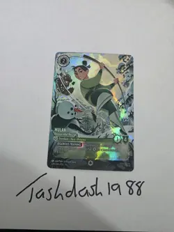 Disney Lorcana TCG Winterspell 229/204 Mulan Resourceful Recruit Enchanted - Image 2