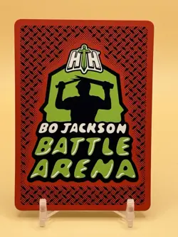 2026 Bo Jackson Battle Arena Tecmo Bowl Day 1 Pixel Promo Alt Steve Largent SP - Image 2