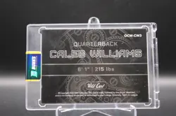 2024 Wild Card QB1 On The Clock /50 Caleb Williams Rookie #OCW-CW3 SSP - Image 2