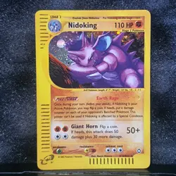 Nidoking H18/H32 Aquapolis E-Series WOTC Holo Rare POKEMON Card EXC-LP - Image 1