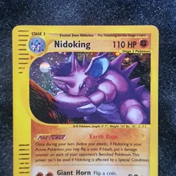 Nidoking H18/H32 Aquapolis E-Series WOTC Holo Rare POKEMON Card EXC-LP - Image 5