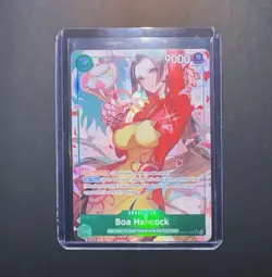 Bandai One Piece Card Game Boa Hancock OP16-032 Alt Art Special Foil 9000 - Image 1