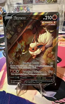 Flareon V SWSH179 SWSH: Sword & Shield Promo Cards Holo - Image 1