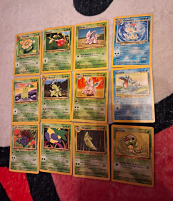 Nintendo Pokemon TCG Neo Genesis 2000 12-Card Lot Skiploom Hoppip + More - Image 1
