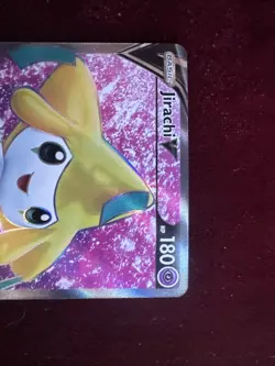 Pokemon Jirachi v TCG Full Art Holo Card Sword & Shield Astral Radiance 170/189 - Image 3