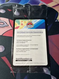 Pokemon Pikachu TCG Scarlet Violet SVP 190 Black Star Promo Card Sealed - Image 2