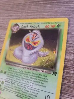Dark Arbok 2/82 Holo Rare Team Rocket Pokemon Card LP - Image 4