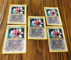 Pokemon Black Star Promo Cards #33 Scizor 2001 (Includes All Five Cards) - Image 2