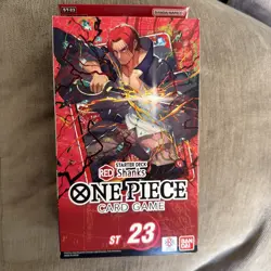 One Piece Card Game Card Game Starter Deck - ST-23 Shanks Ships Now In Hand! - Image 1